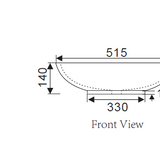 Above Counter Basin 515*390*140