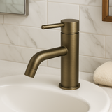 Seville Antique Brass Basin Mixer