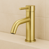 Marbella Brushed Gold Basin Mixer