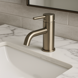 Valencia Brushed Nickel Basin Mixer