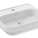 MG-7130F Drop-In Basin – 460mm x 400mm x 140mm, 1 taphole with 32mm outlet waste, ideal for modern bathrooms.