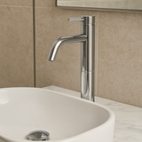 Round Tall Basin Mixer 35mm cartridge