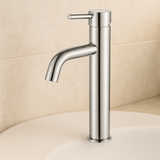 Round Tall Basin Mixer 35mm cartridge