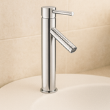 Round Tall Basin Mixer 40mm cartridge
