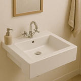 Semi Recessed Basin
