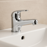 Solid Handle Basin Mixer 35mm cartridge