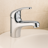 Solid Handle Basin Mixer 35mm cartridge