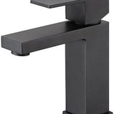Black Square Basin Mixer