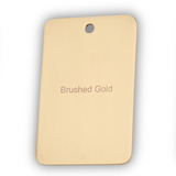 Brushed Gold Sample
