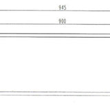 Chrome Round Single Towel Rail