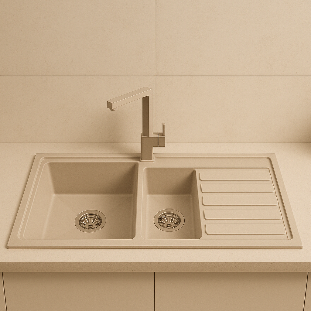 1080mm Square Drop-In Sink