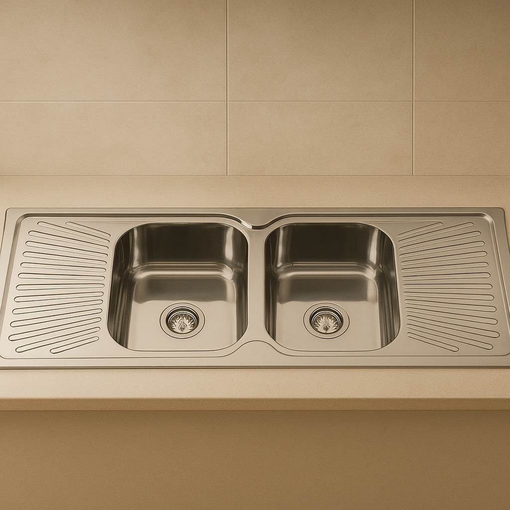 1380mm Square Corner Sink