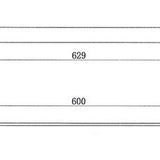 Black Single Towel Rail