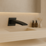 180mm Black Bath Spout
