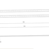 Rectangle Double Towel Rail