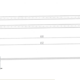 Rectangle Double Towel Rail