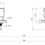 Round Handle Wall Top Assemblies