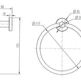 Round Towel Ring