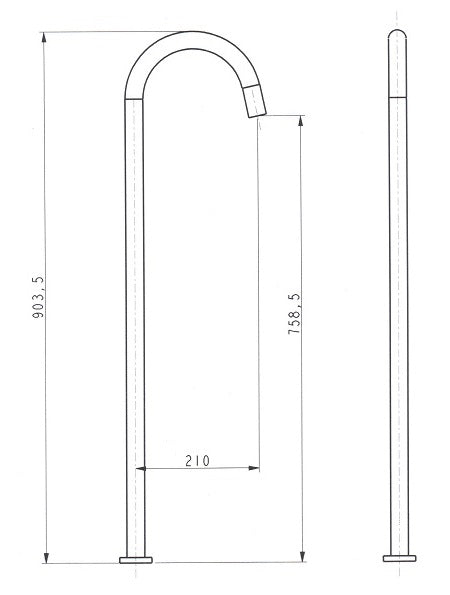 Square Floor Grate (100mm)
