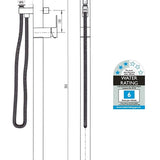 Square Floor Mixer Set