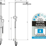 Square One Function Shower Unit