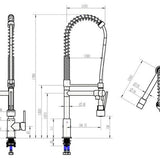 Tall Vege Spray Mixer