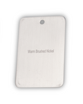 Valencia Warm Brushed Nickel Sample