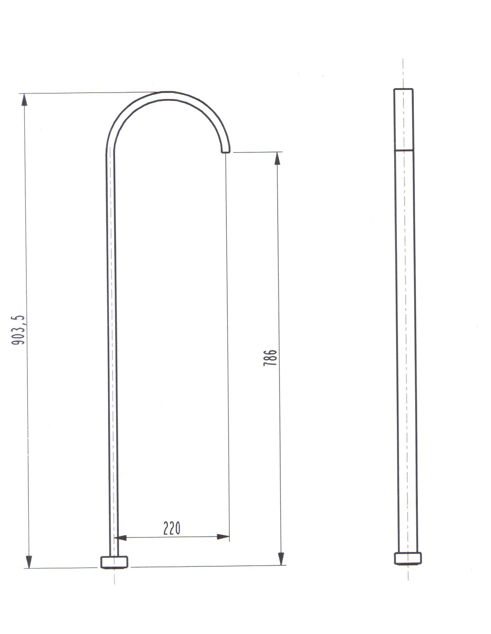 Valencia Brushed Nickel Floor Bath Spout