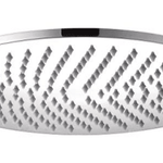 SPR-400 Round Shower Head – Chrome 400mm shower head for modern bathrooms, water-efficient design for full coverage.