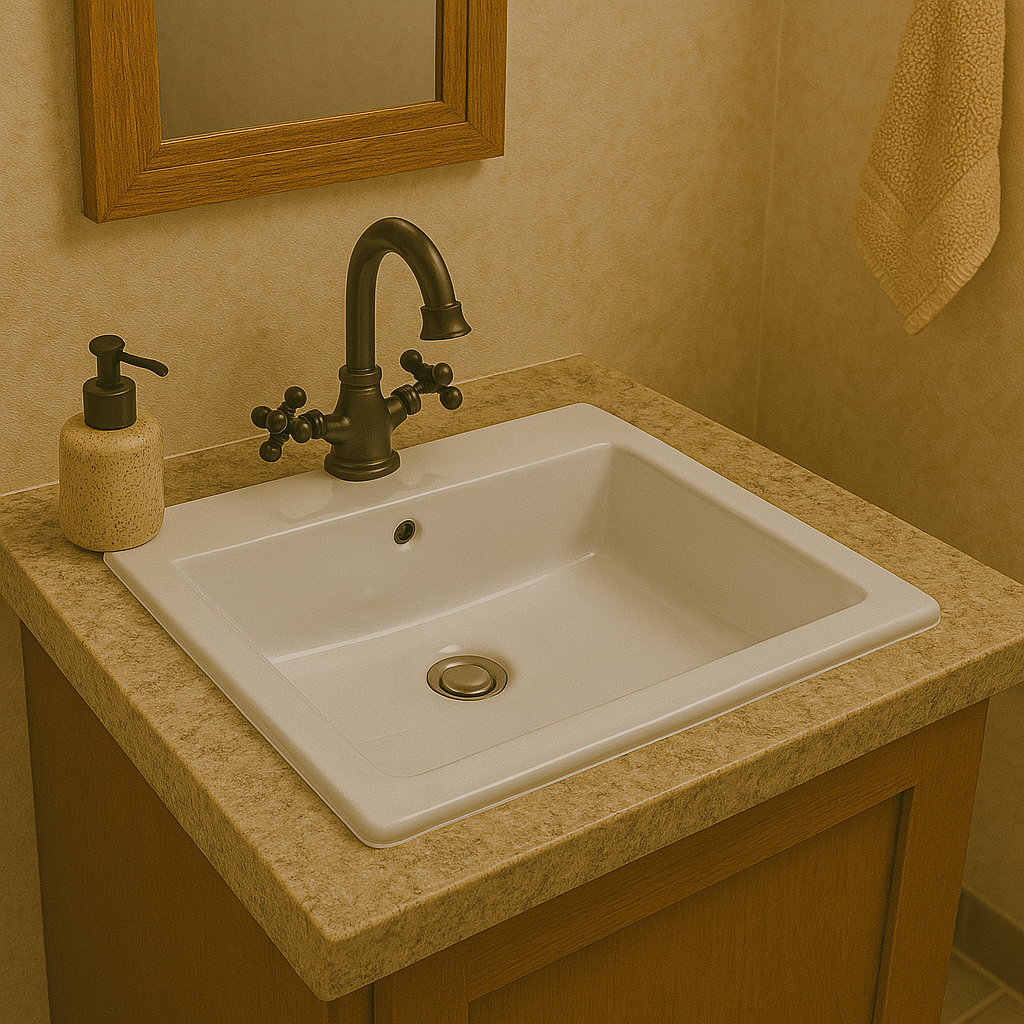 400 Semi Recessed Basin