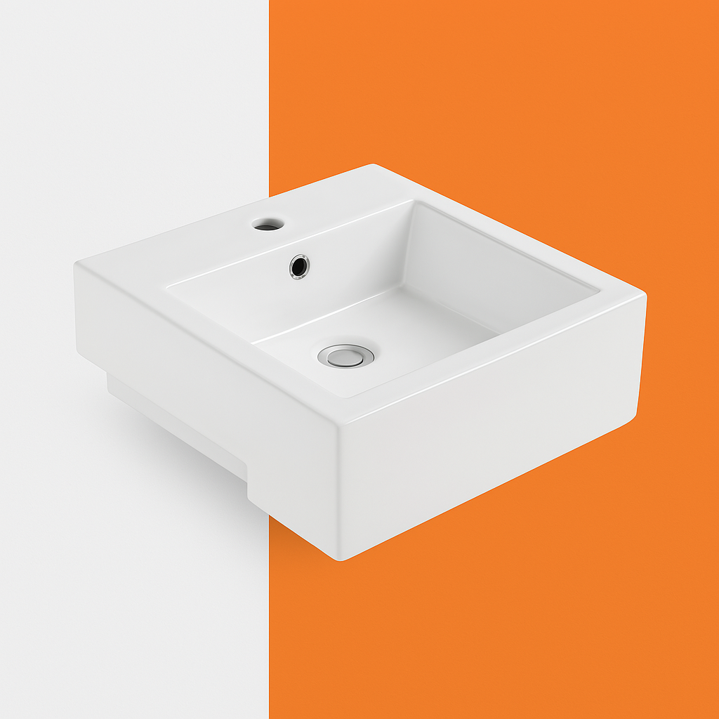 400 Semi Recessed Basin