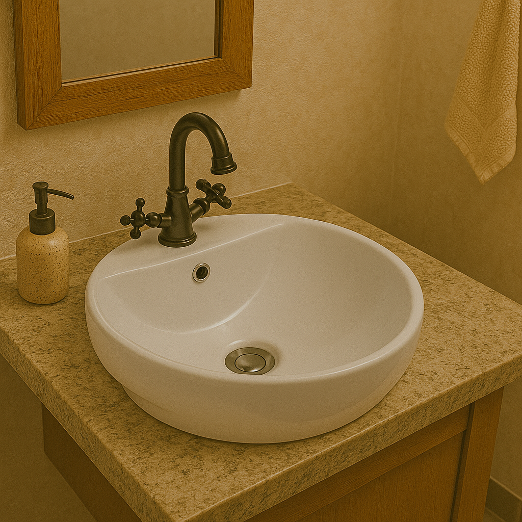 430 Semi Recessed Basin