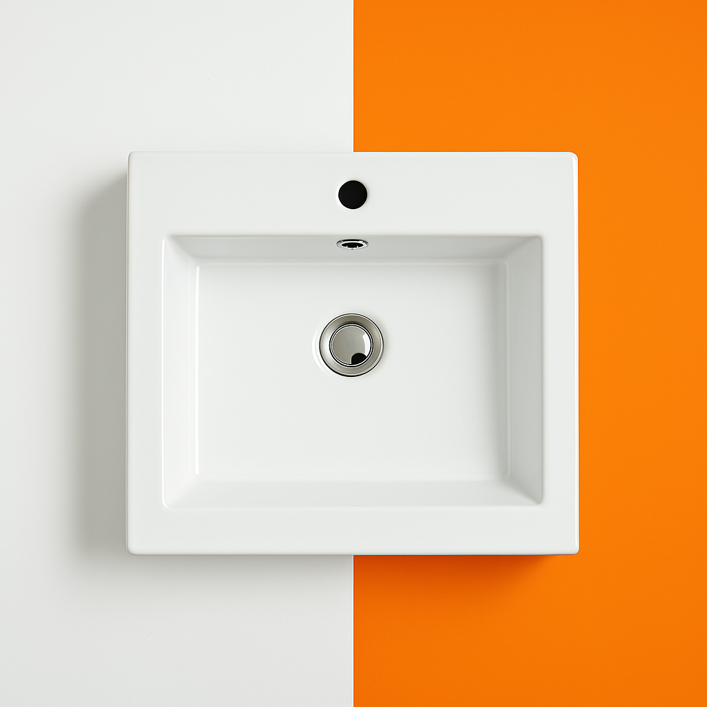 480 Semi Recessed Basin