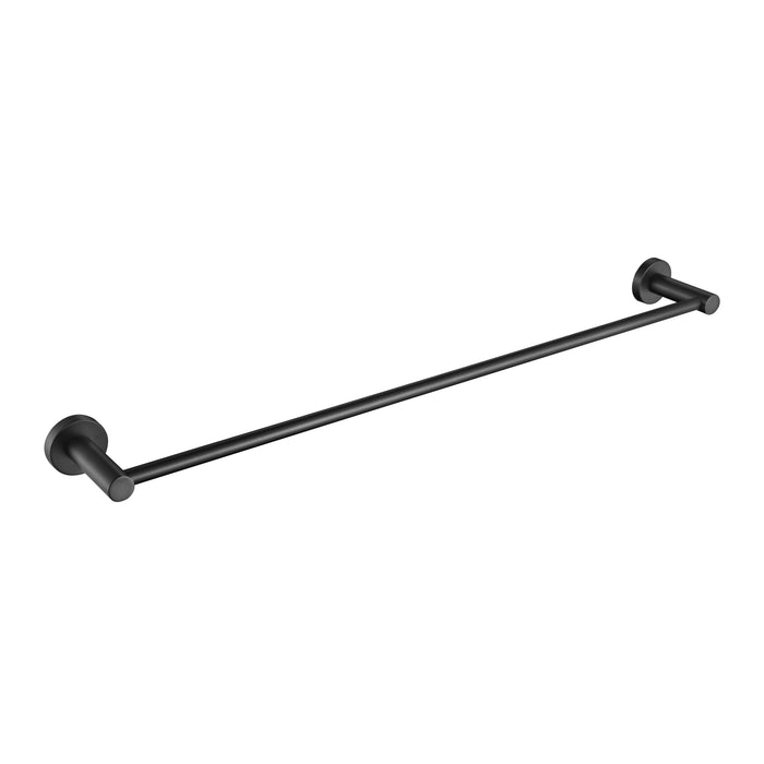 Gunmetal Single Towel Rail 600mm