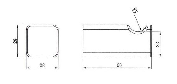 Onix Black Robe Hook