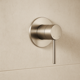 Valencia 64mm Brushed Nickel Wall Mixer