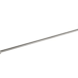 Brushed Nickel Single Towel Rail BN-5036 – 750mm wall-mounted towel rail for modern bathrooms.