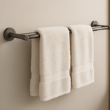 Cordoba Gunmetal Double Towel Rail 750mm