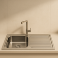 760mm Square Corner Sink