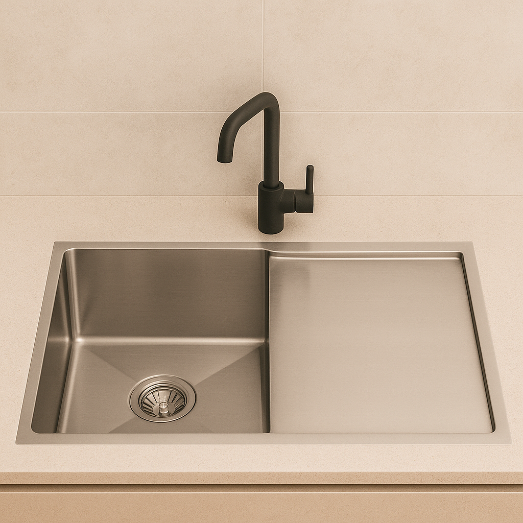 780mm Square Undermount Sink
