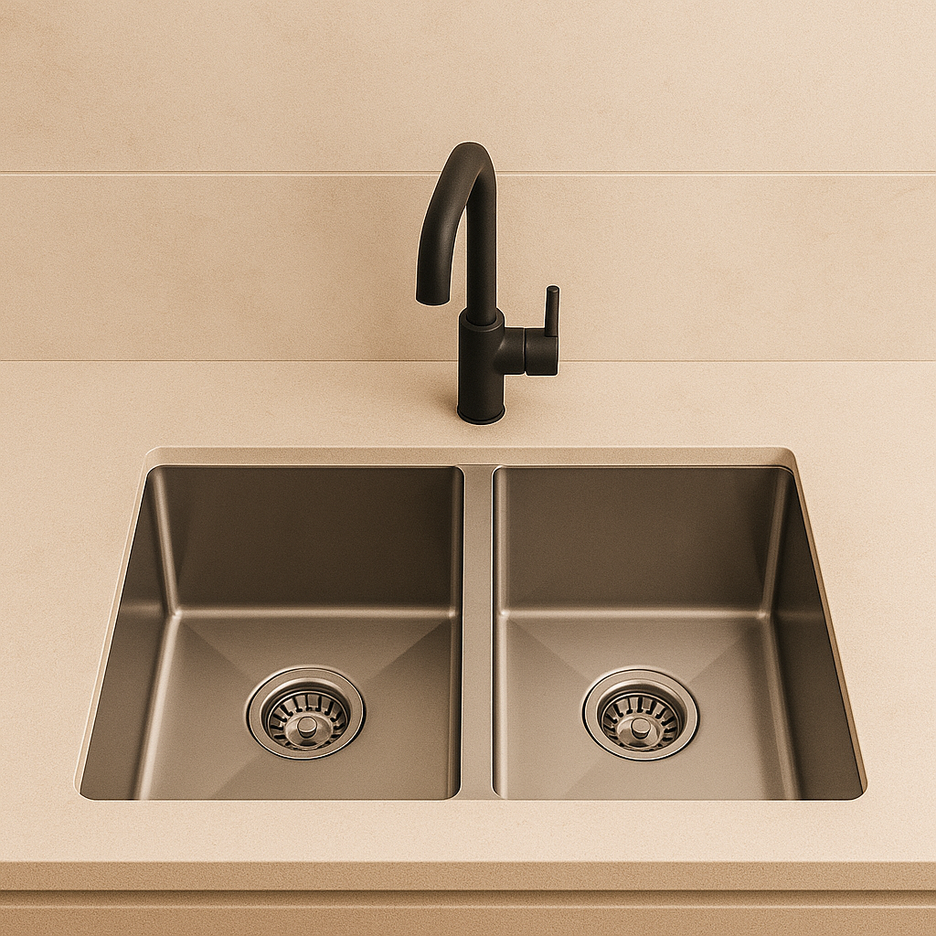 780mm Square Undermount Sink