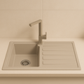 800mm Square Drop-In Sink