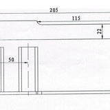 Black Toilet Paper Holder