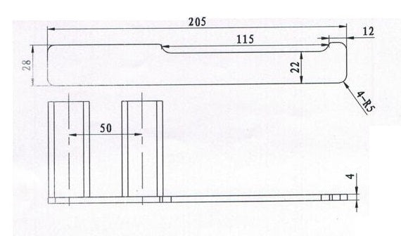 Onix Black Toilet Paper Holder