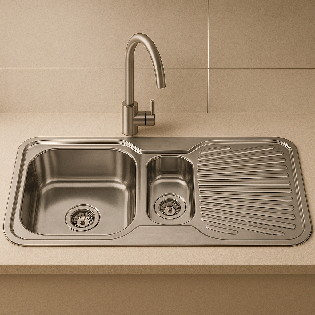 980mm Round Corner Sink