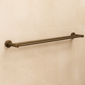 Seville Antique Brass Double Towel Rail 600mm