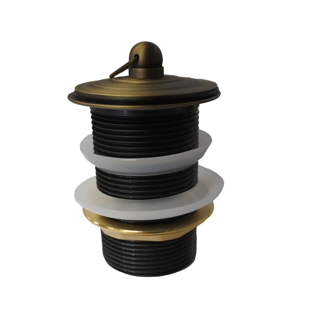 Seville Antique Brass Pop Up 40mm