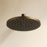 Seville Antique Brass Shower Head - 200mm