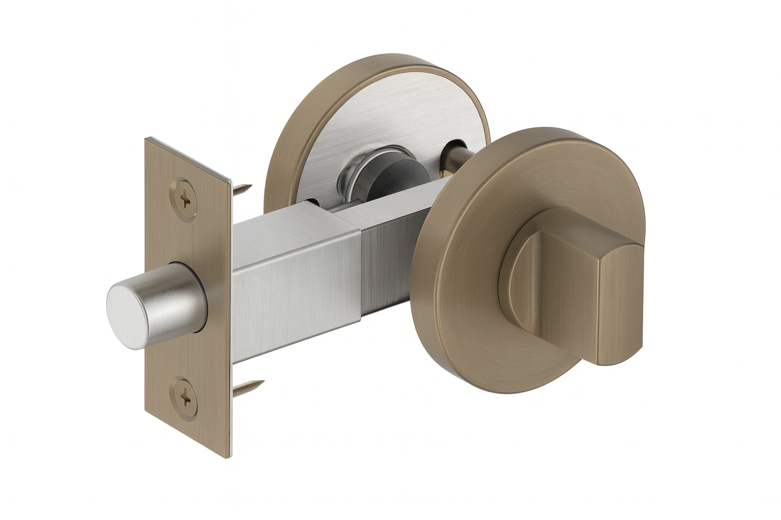 Seville Antique Brass Door Lock