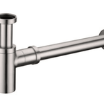 BN-GA283 Brushed Nickel 32mm P Trap - Sleek brushed nickel finish, durable and perfect for modern plumbing installations.